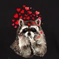 thumbnail image 3 of CafePress - Raccoon Blowing Kisses Cute Animal Love T Shirt - Men's Classic Graphic Cotton T-Shirt, 3 of 4