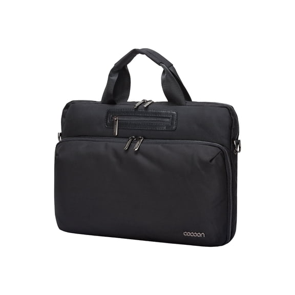 Cocoon MCP3305BK Buena Vista 16" Laptop Slim Brief with Built-in Grid-IT Accessory Organizer (Black)