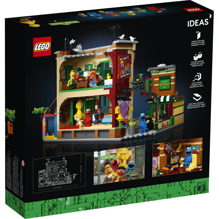 LEGO Ideas 123 Sesame Street 21324 Creative Building Toy (1,367