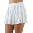 thumbnail image 2 of Fila Women`s Essentials Wave Pleat Tennis Skort (  LARGE White  ), 2 of 6