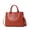 red, variant on Genuine Leather Cowhide Tote Bag, Women's Smooth Leather Shoulder Crossbody Purse