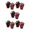 thumbnail image 2 of Youkk Gants de Moto en Polyester Restez au Chaud et au Sec avec Ces Gants à Doigts Complets pour les Balades d'Hiver Gants d'Hiver Rouges 5ensemble, 2 of 6