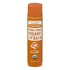 Dr. Bronner's Organic Lip Balm Orange Ginger, 0.15 OZ