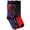 Ombre Assorted, variant on Casual Nights Men's 3 Pack Dress Crew Socks