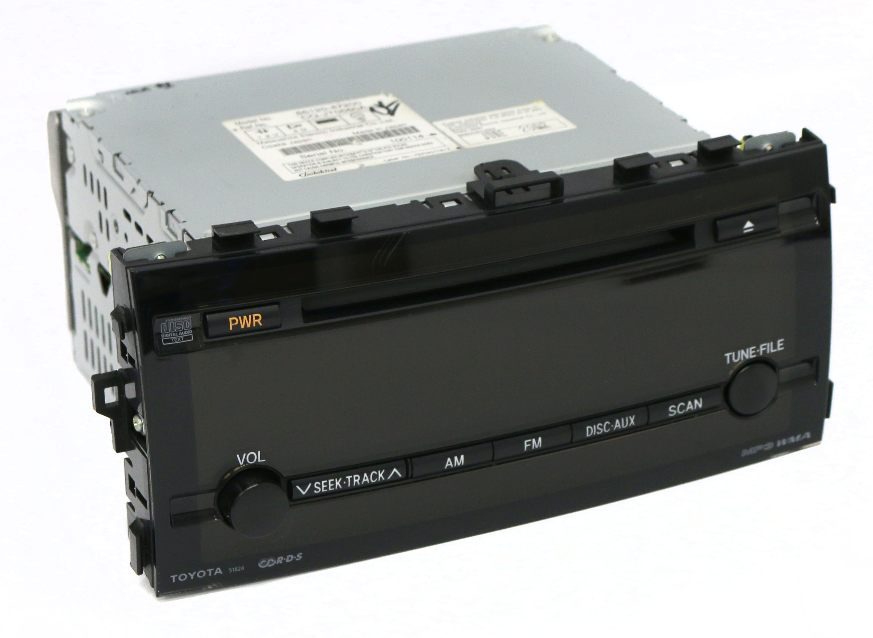 Restored 2006-09 Toyota Prius AM FM Radio mp3 CD Player Part Number 86120-47200 FN 51824 (Refurbished)