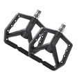 thumbnail image 3 of Pedales de bicicleta, Pedales de bicicleta de nailon, Pedales huecos ligeros antideslizantes, Pedales de bicicleta, Pedal de bicicleta plano para bici Negro, 3 of 8