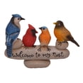 thumbnail image 1 of Figura Mark Feldstein Welcome Birds, resina, 18 cm, para exteriores, 1 of 4