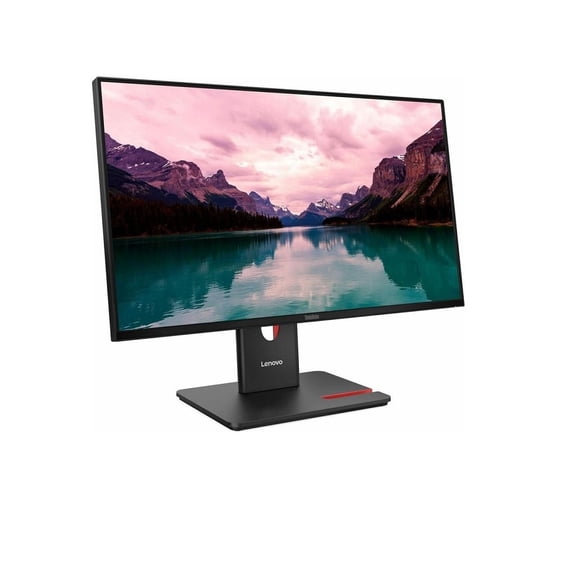 Open Box Lenovo ThinkVision T24-40 24" Class Webcam Full HD LED Monitor 16:9 Raven Black 64A4MARXUS