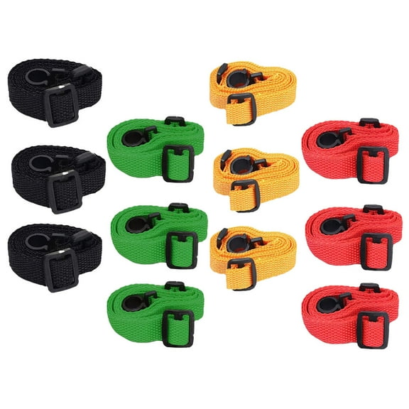 12 Pcs Bass Accessories Leather Watch Band Ukulele Shoulder Strap Concert Electric Guitar Uke