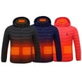 thumbnail image 5 of Wutalume Unisex Heated Hoodie with Warming Technology, Electric Heated Jacket for Men and Women, USB Powered with Multiple Heat Settings,Navy 3XL, 5 of 5