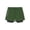 Army Green, variant on WIZUTIZ Mens 2 in 1 Athletic Running Shorts with Liner Active Quick Dry Gym Workout Sports Shorts with Zipper Pockets