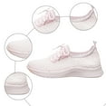 thumbnail image 6 of Rokment Womens Orthopedic Running Walking Tennis Shoes Breathable Mesh Comfortable Arch Support Memory Foam Orthotic Nursing Non Slip Work Sneakers Red Size 6.5, 6 of 8