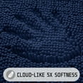 thumbnail image 6 of Galactic Goods Washable Bathroom Rugs, Super Soft & Absorbent Chenille Bath Mat for Floor & Carpet, Quick Dry Non Slip Bath Mat for Tub Shower, 6 of 6