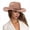 Beige, variant on Classic Western Cowboy Hat for Women and Men with Wide Brim Sun for Outdoor Beach and Ranch Activities Purple One Size