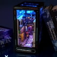 thumbnail image 4 of Sujetalibros Modelo Libro Rincón Kit 3D Iluminado DIY Regalos Navidad, 4 of 9