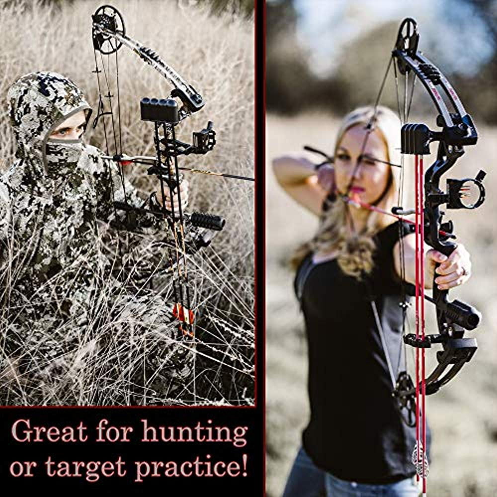Buy surwolfCompound Bow Kit, Hunting and Target, Limb Made in USA,Draw  Weight 30-70 lbs Adjustable, Draw Length 19-31,up to IBO 320FPS Speed,  Package with Archery Hunting Accessories Online at desertcartDenmark