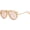 Champagne, variant on Popular Fashion Double Bridge Aviator Women Sunglasses Retro Candy Color Gradient Uv400 Men Punk Sunglasses-USA