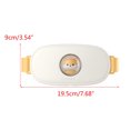 thumbnail image 3 of Space Capsule Warm Uterus Belt USB Calefacción Cintura Compresa caliente Masajeador (Blanco) JShteea Libre de BPA, 3 of 9