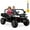 Black, variant on Gymax 24V Kids Ride On Dump Truck 2-Seater Electric Truck w/ Remote Control Blue