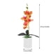 thumbnail image 4 of GOOHOCHY 2 piezas de plantas artificiales en maceta, flores falsas en maceta, orquídeas polilla de imitación en maceta, bonsái, 4 of 8
