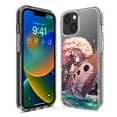 thumbnail image 3 of MUNDAZE Apple iPhone XS Max Shockproof Clear Hybrid Protective Phone Case Kawaii Manga Pink Cherry Blossom Japanese Girl Boat Cover, 3 of 5
