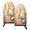 Golddeer, variant on Fun Fish Mouth Oven Mitts 9.5x5.7in Cotton Pot Holders Heat Resistant Grill Gloves for Kitchen BBQ Decor Pink-black Love Art