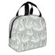 thumbnail image 2 of Easygdp White Birds Bolsa Térmica Premium - Tela Oxford Impermeable, Gran Capacidad, Bolsillo Frontal, Unisex para Trabajo, Escuela, Actividades al Aire Libre y Picnics, 2 of 8