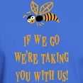 thumbnail image 3 of CafePress - Bee With Us Dark T Shirt - Men's Classic Graphic Cotton T-Shirt, 3 of 4
