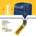 thumbnail image 4 of Travel Case 2PCS Suitcase Set + Oxford Cloth Backpack Oxford Trolley Case without Password Lock Universal wheel, 4 of 6