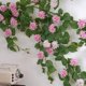 thumbnail image 5 of Guirnalda de flores colgantes, guirnalda artificial, flores artificiales decorativas, plantas artificiales para pared, flores artificiales, 5 of 6