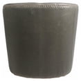 thumbnail image 5 of Pemberly Row 17.5" Bonded Leather Swivel Chair in Gray Finish, 5 of 7