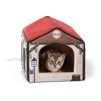 K&H Pet Products Thermo-Indoor Pet House Cottage Design 16 X 15 X 14 Inches