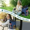 thumbnail image 6 of PetAmi Cat Backpack Carrier, Airline Approved Pet Carrier Backpack for Small Dogs and Large Cats, Soft Sided Collapsible Ventilated with Sherpa Bed for Hiking Travel, Max 18 lbs, Royal Blue, 6 of 8