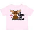 thumbnail image 3 of Inktastic It Moose Be Love with Cute Moose Boys or Girls Toddler T-Shirt, 3 of 5