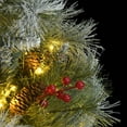 thumbnail image 6 of vidaXL Artificial Hinged Christmas Tree 150 LEDs 59.1", 6 of 7
