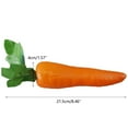 thumbnail image 5 of Necvior 6PCS Artificial Carrots for Kitchen Display Dollhouse Simulations Crafts, 5 of 10