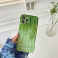 thumbnail image 3 of Beautiful Spring Green Gradient Water Ripple Phone Case Compatible with iPhone Case (Green,iPhone 12), 3 of 6