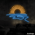 thumbnail image 3 of Craftnamesign Sunrise Neon Sign, Sunset LED Sin, Home Beach Club Decor, 3 of 4
