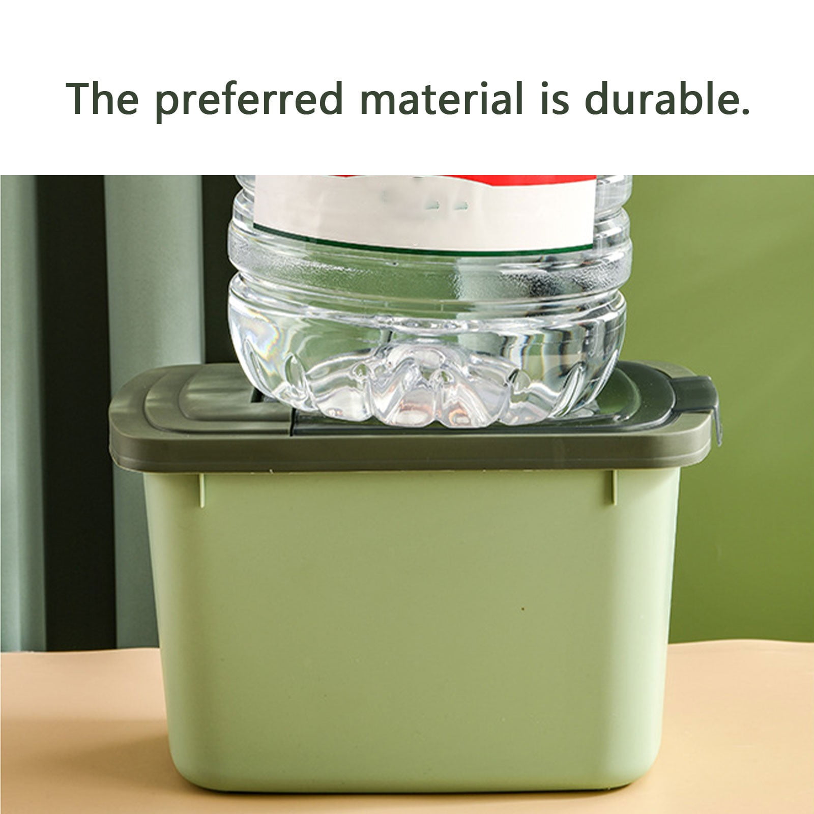 Miogawg Food Storage Container, With Scoop, Airtight Rice Storage Bins, Flour Containers Pet Food Dispenser, Plastic Kitchen Pantry Organization For Cereal Baking Supplies