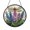 Acrylic 3.5 Inch, variant on Stained Glass Style Dragonfly Lupine Suncatcher – Decorative Window Art