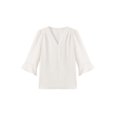 thumbnail image 6 of Qaspx Womens Blouses 3/4 Sleeve Dressy Tops Casual V Neck Office Shirts, 6 of 6