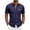 Navy, variant on Shirts for Men, Mens Short Sleeve Button Down Shirts Plaid Collar Casual Dress Shirt Lightweight Untucked Beach Tops Navy S
