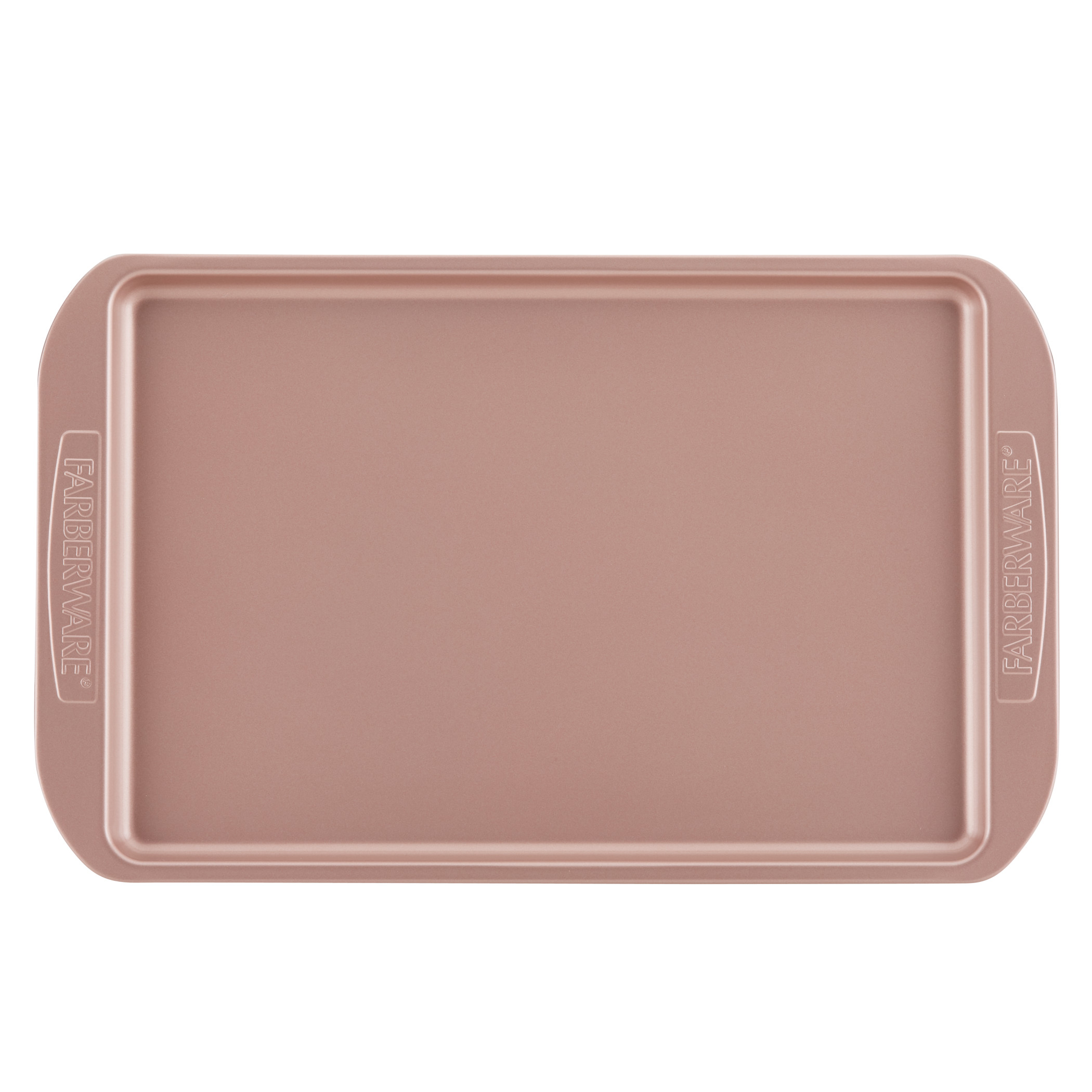 Rose Gold 3 Piece Farberware 120 Limited Edition Bakeware Nonstick Cookie Set//Baking Sheets//Pans