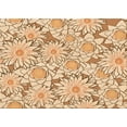 thumbnail image 1 of Ahgly Company Machine Washable Indoor Rectangle Transitional Khaki Gold Area Rugs, 5' x 8', 1 of 7