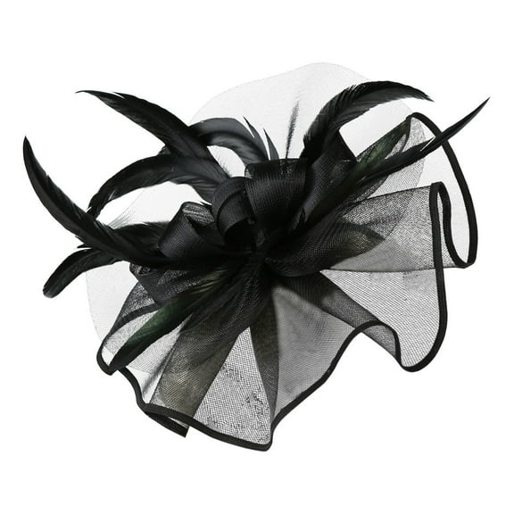 Dyfzdhu Headwear For Women Fashion Hat Church Clip Fascinators Hat Wedding Party Cap For