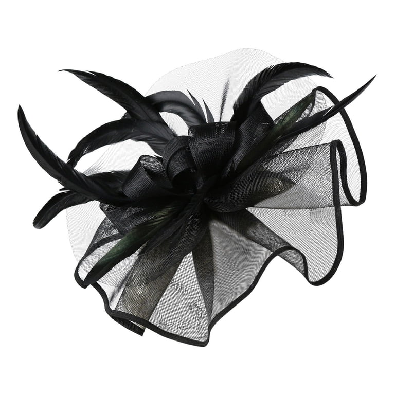 Only Moment Fascinator Polyester Kentucky Feather Derby Tea  display picture 1