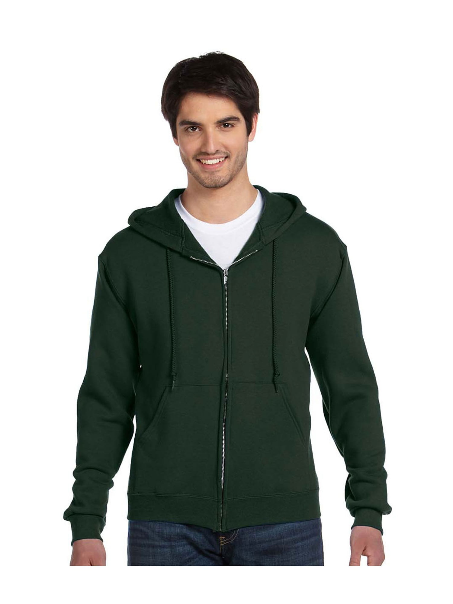 Fruit Of The Loom Men's Full Zip Hoodie Sweatshirt, Style 82230