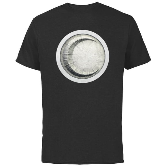 Marvel Moon Knight Logo - Short Sleeve Cotton T-Shirt for Adults - Customized-Black