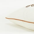 thumbnail image 3 of Rizzy Pillow Welted Pillow Natural/Multi 12"x12"x2", 3 of 5