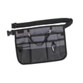 thumbnail image 5 of freneci Multi Compartment Gear Pocket Nursing Organizer Belt Bag for Waiter DIY Work Dark Gray, 5 of 8